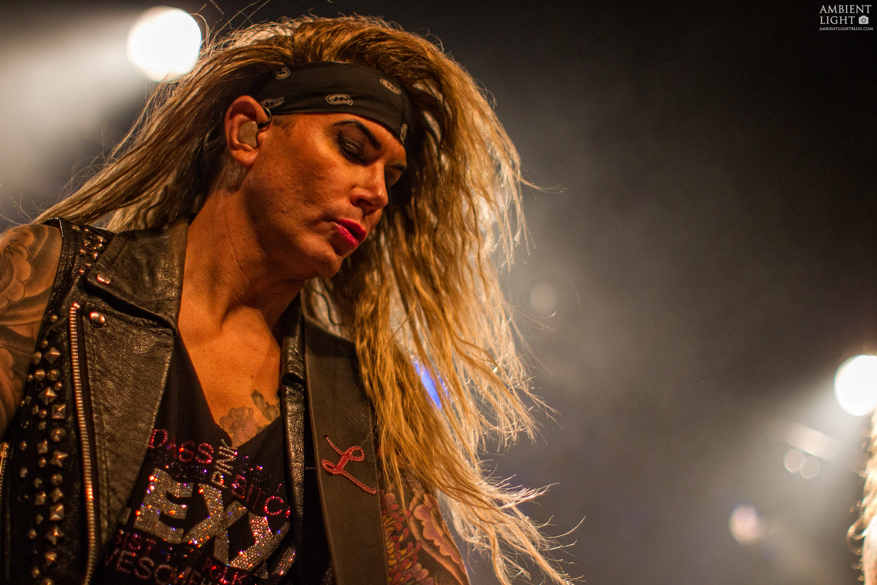 Steel Panther, Auckland NZ, 2016 Ambient Light